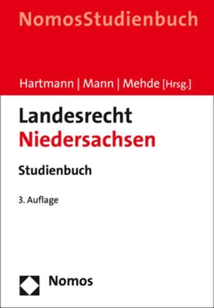 landesrecht niedersachsen studienbuch recht ostasien Kindle Editon