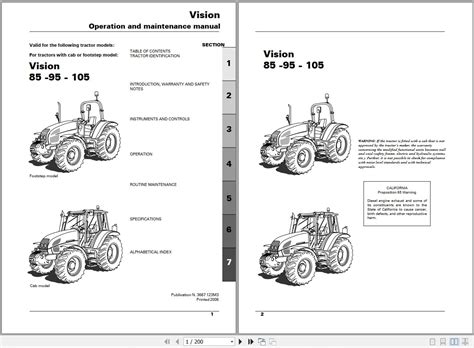 landini vision 85 95 105 user guide PDF