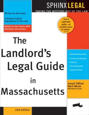 landlords legal guide in massachusetts legal survival guides PDF