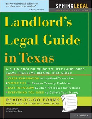 landlords legal guide in texas legal survival guides Reader