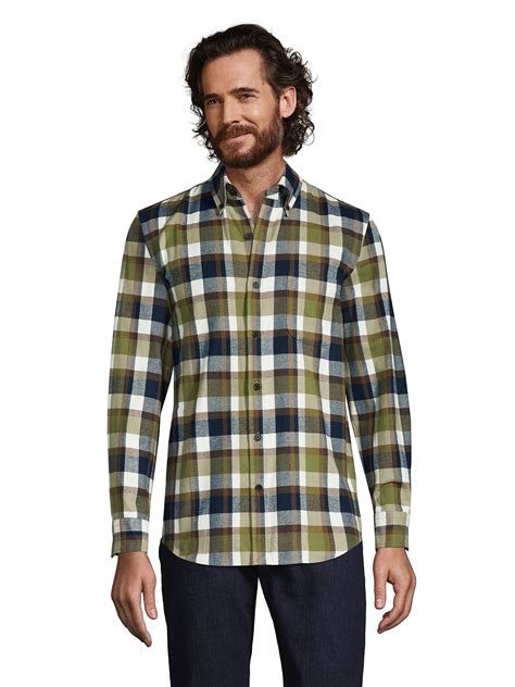 lands end mens shirts