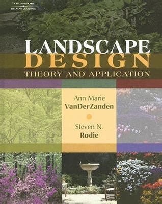 landscape design theory and application Kindle Editon