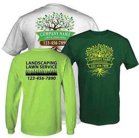 landscaping shirt ideas