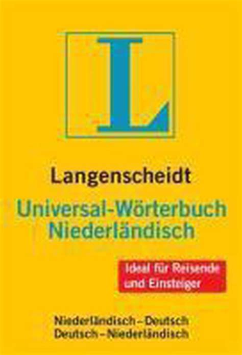 langenscheidt praktisches w rterbuch niederl ndisch niederl ndisch deutsch Reader