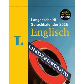 langenscheidt sprachkalender 2016 englisch abrei kalender PDF