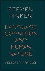 language cognition and human nature Reader