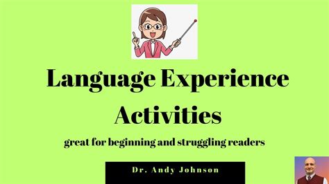 language experience activities Kindle Editon