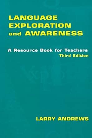 language exploration and awareness a resource book for teachers Doc