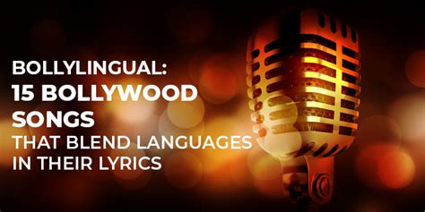 language for bollywood songs