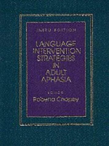 language intervention strategies in adult aphasia Doc