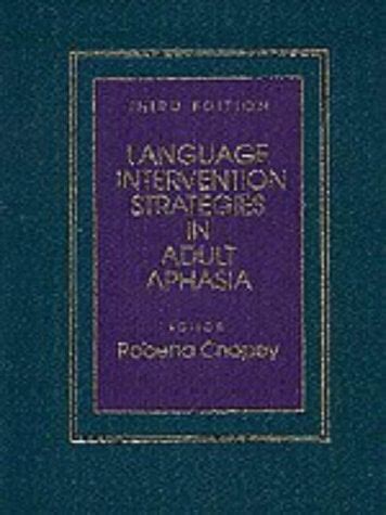 language intervention strategies in adult aphasia Doc