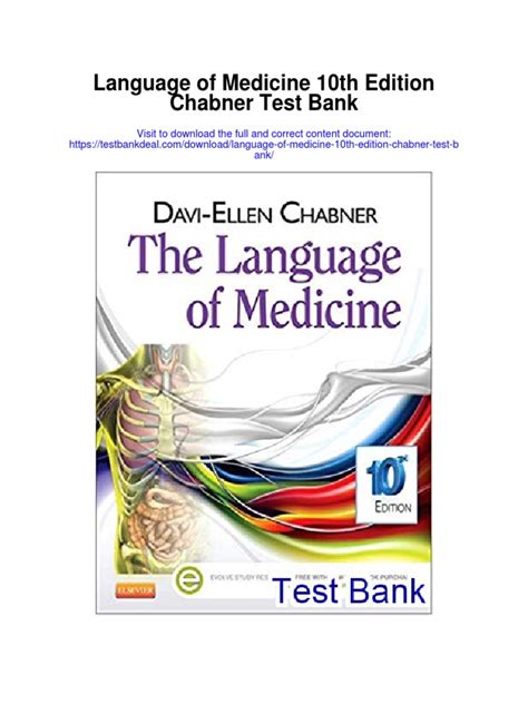 language of medicine 10th edition answer key Ebook Doc