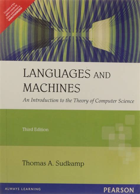 languages and machines sudkamp PDF