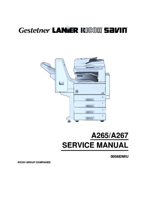 lanier service manual Doc