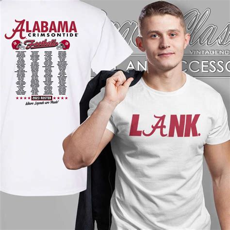 lank shirt alabama