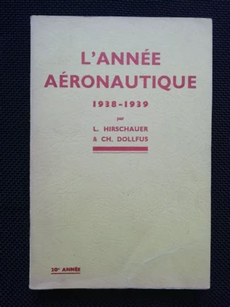 lannee aeronautique 19381939 book Doc