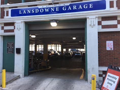 lansdowne parking garage boston