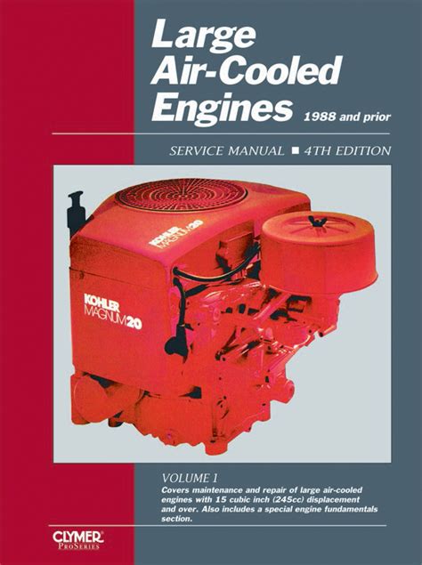 large air cooled engine service manual 1988 and prior vol 1 Epub