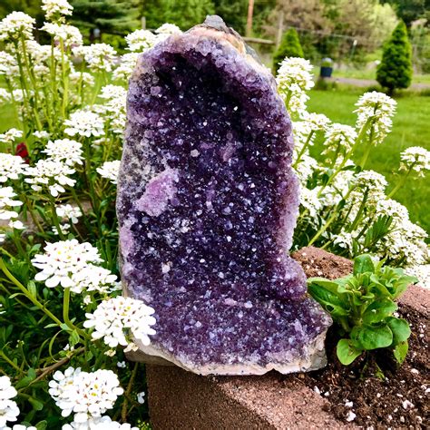 large amethyst cluster