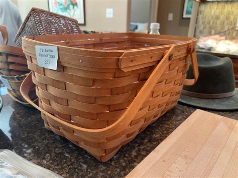 large longaberger basket