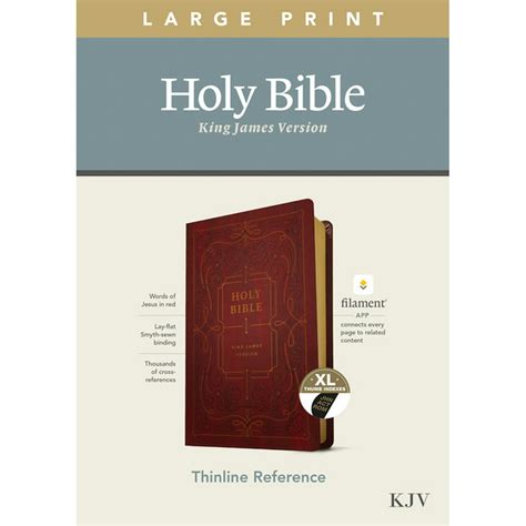 large print thinline reference bible kjv PDF