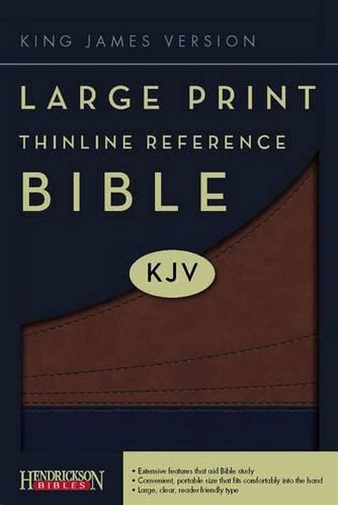 large print thinline reference bible kjv PDF