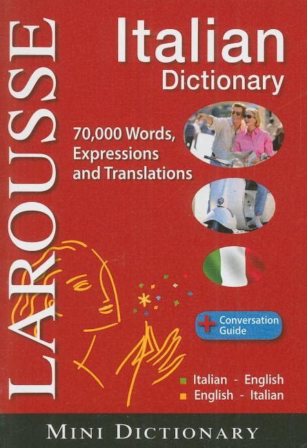 larousse mini dictionary italian english or english italian Doc
