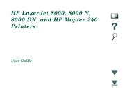 laserjet 8000 user guide PDF