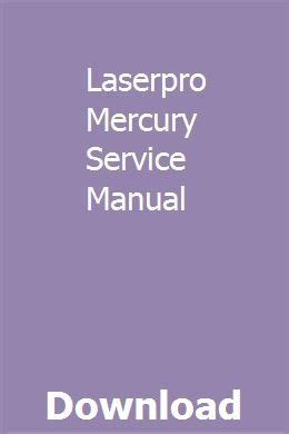 laserpro mercury service manual Epub