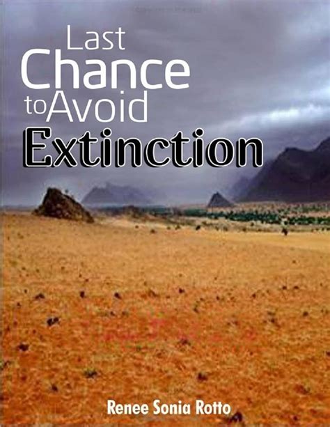 last chance to avoid extinction Kindle Editon