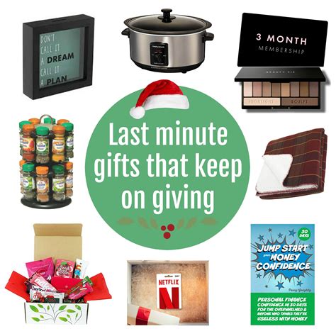 last minute christmas gifts