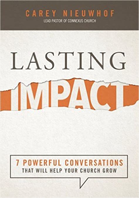 lasting impact powerful conversations church Epub