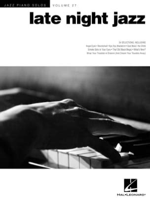 late night jazz jazz piano solos series volume 27 PDF