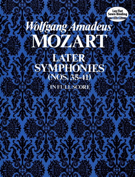 later symphonies nos 35 41 in full score Epub