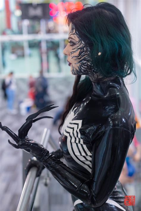 latex venom suit