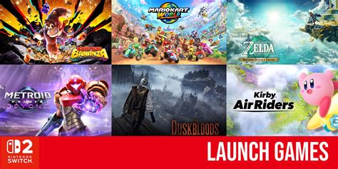 launch titles for switch