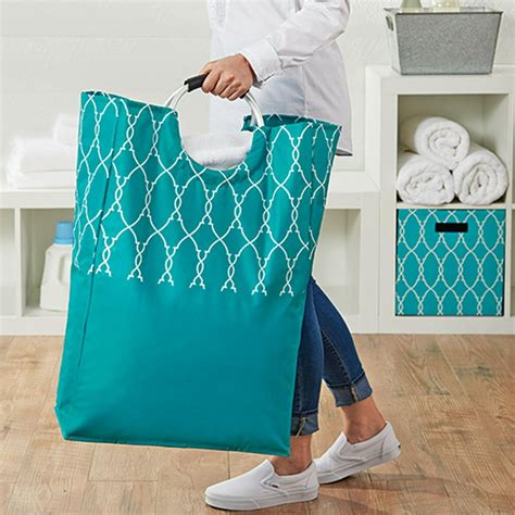 laundry tote with handles