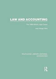 law accounting rle pre 1889 routledge PDF