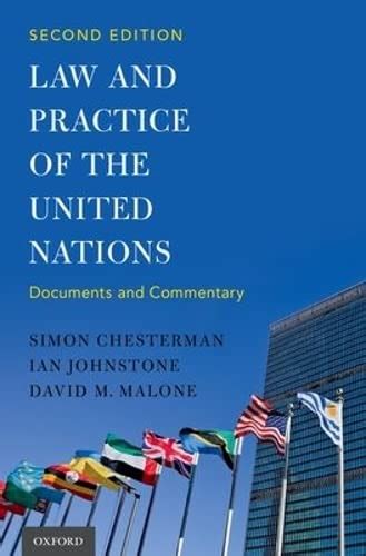 law and practice of the united nations documents and commentary Doc