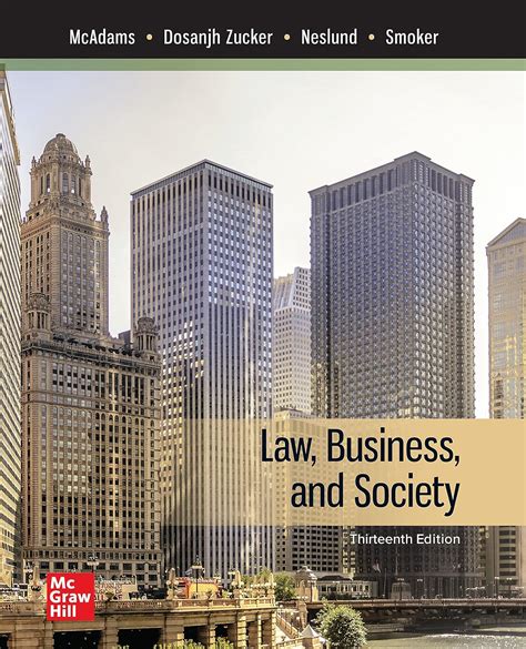 law business society tony mcadams Ebook Reader