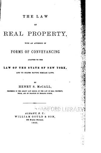 law real property appendix conveyancing PDF