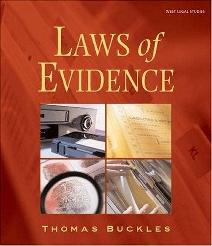 laws evidence thomas buckles Ebook Reader