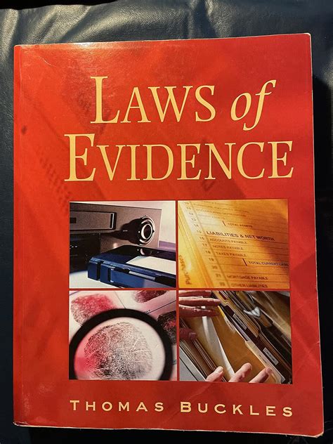 laws evidence thomas buckles Ebook Reader