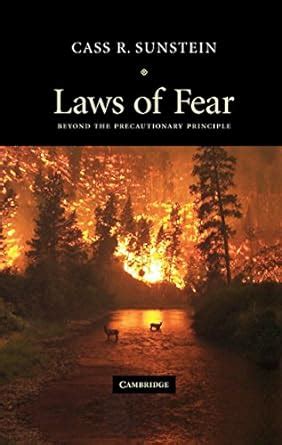 laws of fear beyond the precautionary principle the seeley lectures PDF