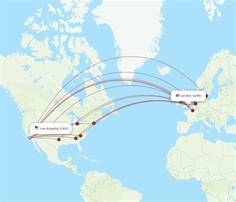 lax to london heathrow