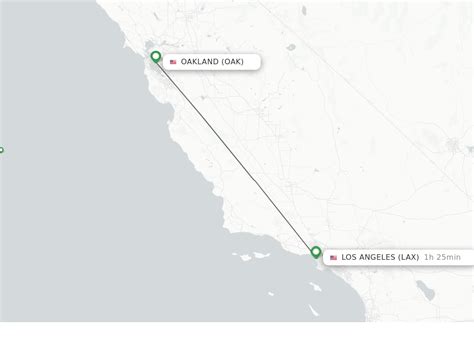 lax to oakland flights