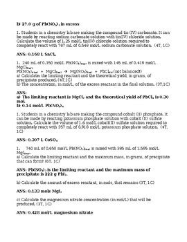 laying the foundation in chemistry stoichiometry answers pdf Kindle Editon