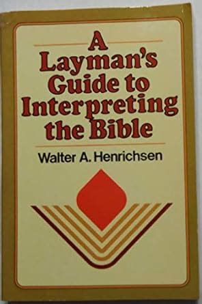 laymans guide to interpreting the bible PDF