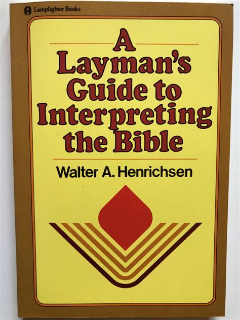 laymans guide to interpreting the bible PDF