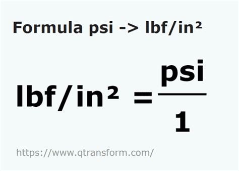 lb/in2 to psi